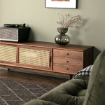 Albrecht Rattan TV Stand