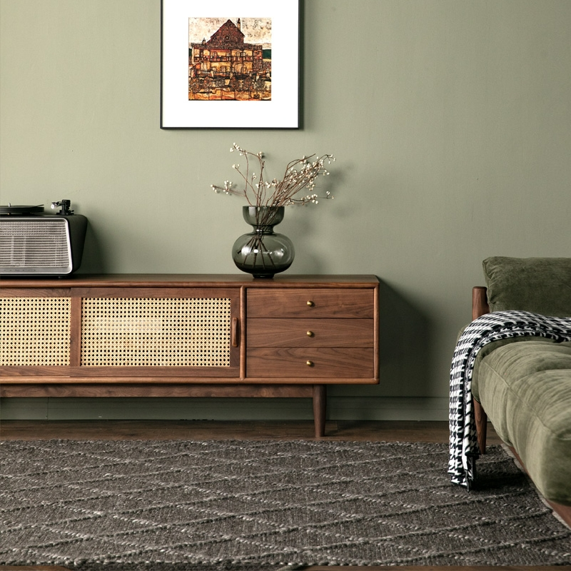 Albrecht Rattan TV Stand