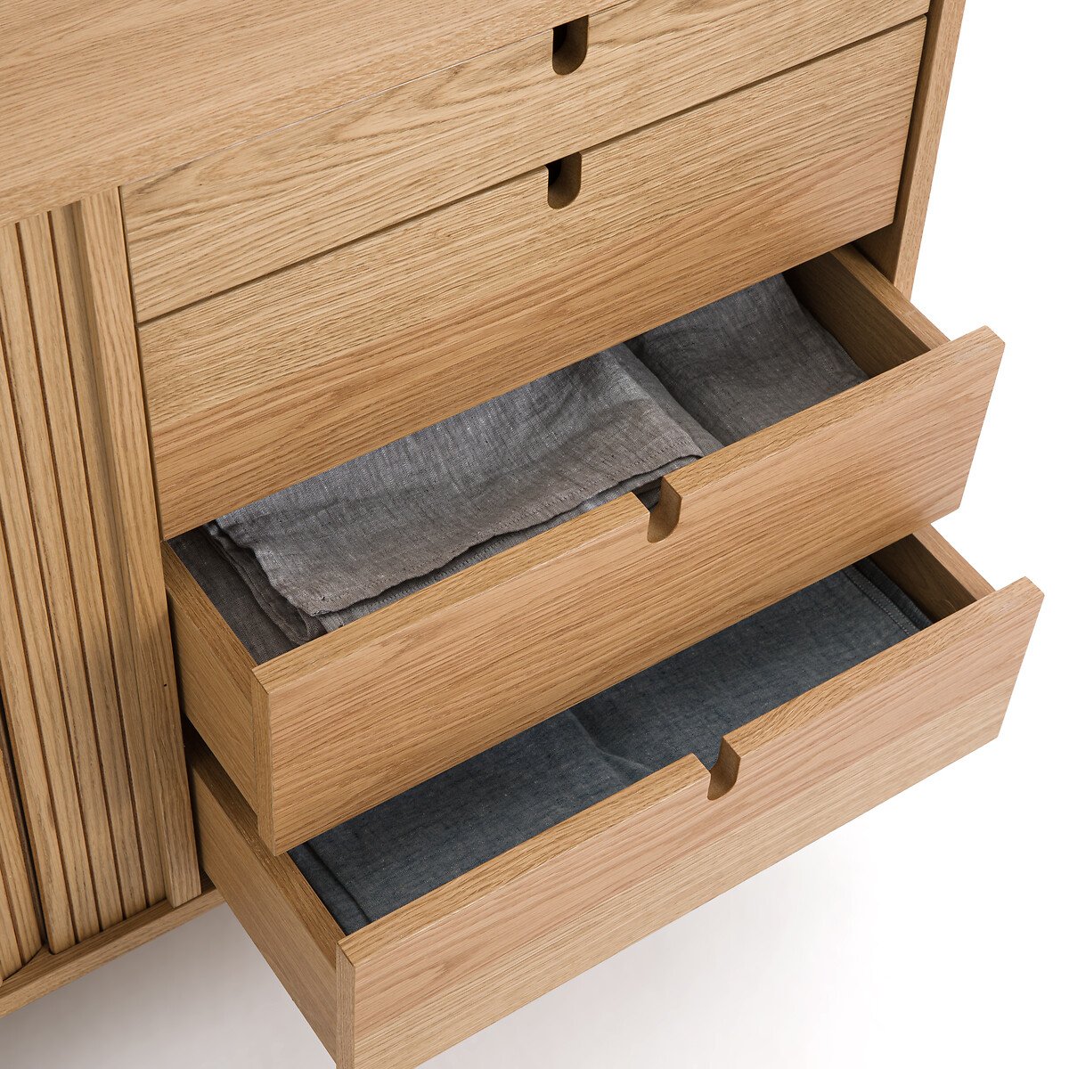 Strio Oak TV Stand