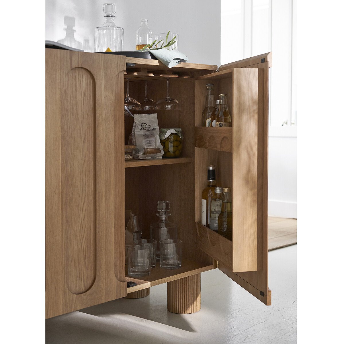 Cannelo Bar Storage Cabinet