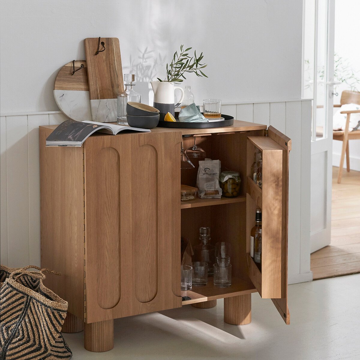 Cannelo Bar Storage Cabinet