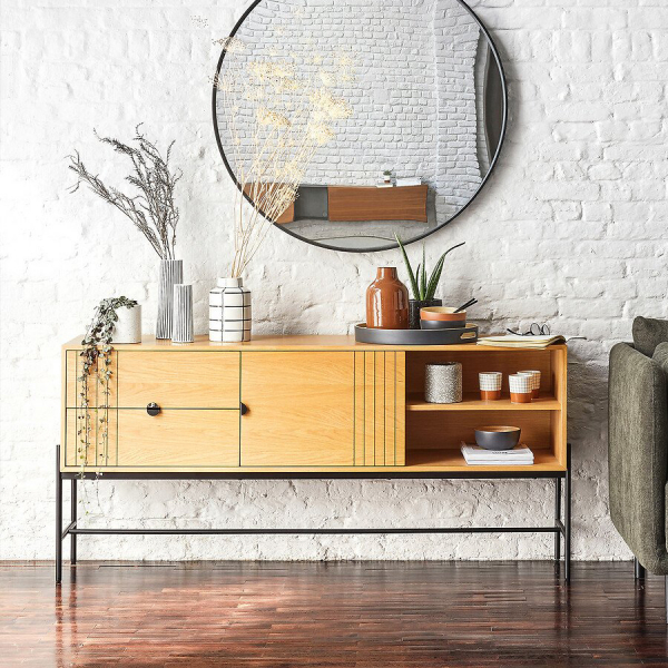 Clara Metal Sideboard