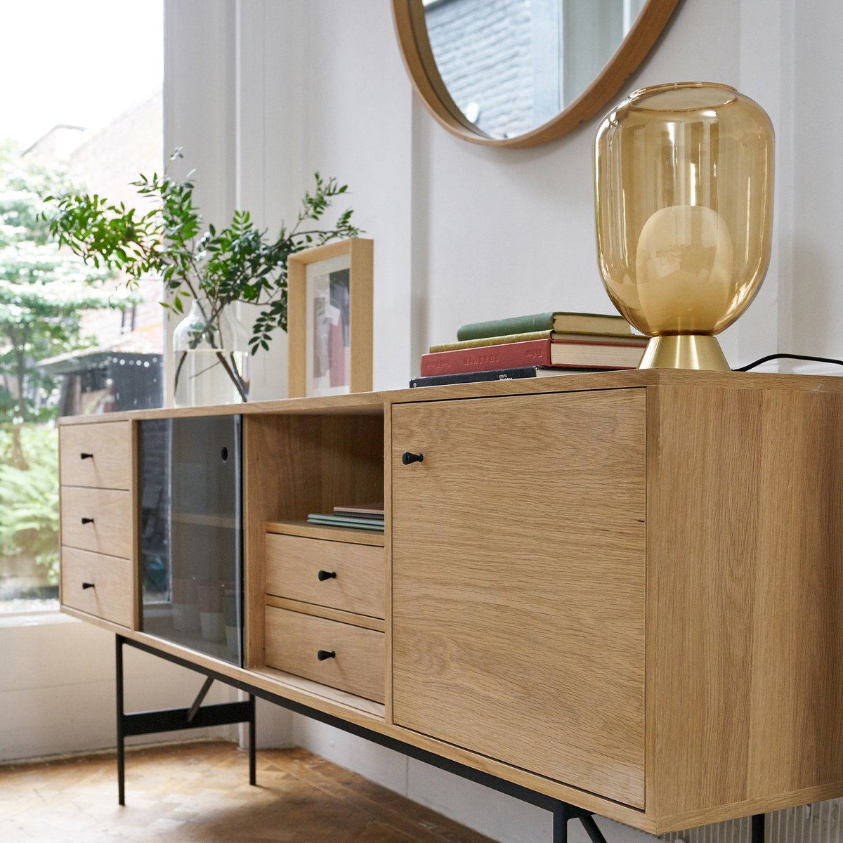 Nyjo Oak TV Cabinet