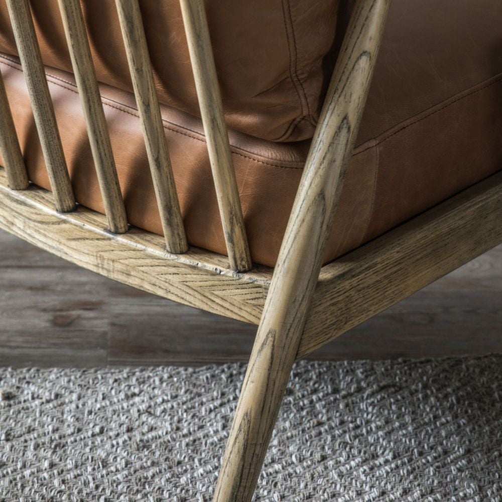 Revillo Leather Armchair