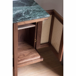Contemporary Rattan Cabinet