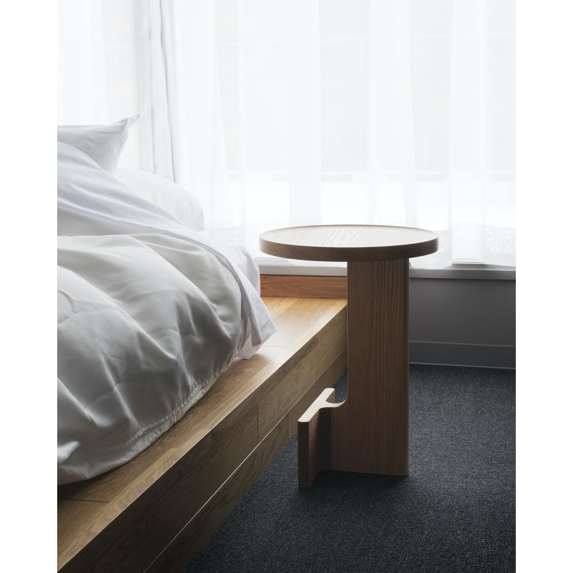 Beam Side Table