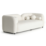 Cream Boucle Sofa