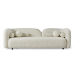 Cream Boucle Sofa